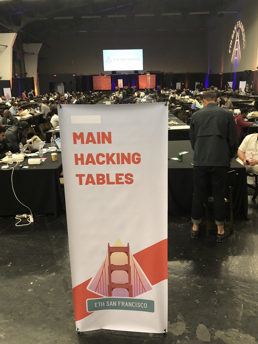 BrilaFinance's tweet photo. Opening night at #ETHSF - so many amazing ideas emerging for the future of the Eth ecosystem. We’re happy to be the largest regulated stablecoin built on Ethereum! #tradeTrueUSD #stablecoin https://t.co/zWZfyQqmJs