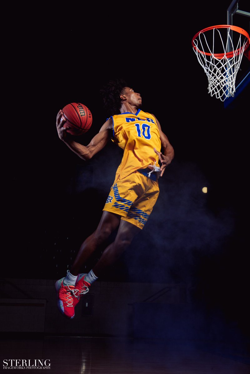 sterling_iw's tweet photo. So, we did some traditional black background and smoke. NLR basketball 2019 #einstein640 @PaulCBuffInc https://t.co/LfCVuqaKhi
