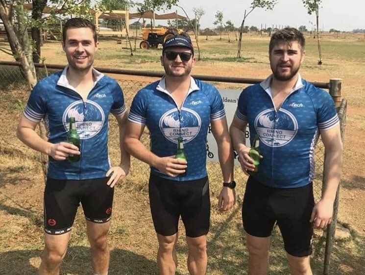 Our cycling team training hard for the Telkom 94.7 Cycle Challenge. Go Team Rhino Connect. #TeamRhinoConnect #Telkom947 #rhinoconnect #cycling #cc2018 #summer #asgsport <a href="/asgsport/">ASG__E-SPORT</a> <a href="/rhino_connect/">RhinoConnect</a> #947cyclechallenge