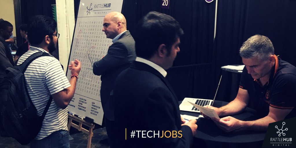 rattlehub's tweet photo. We had a big night at Tech Jam meeting lots of crazy-smart developers and UI/UX pros. Thanks, @Communitech for bringing the Kitchener/Waterloo region's growth companies and tech talent together.
#techjobs #developers #UI #UX #fintech https://t.co/x0nnHgKFRy