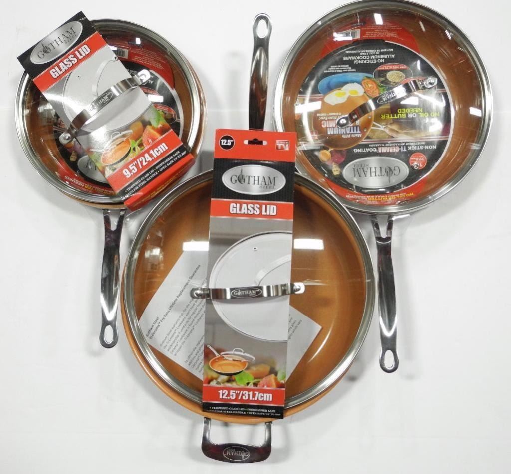 Auction_Network's tweet photo. Our Live Online Auction Goes Live Tomorrow at 12PM EST - #WebAuction #LiveAuction #BIDONLINE NOW - Up for #Auction -Gotham Steel - 3pc Set Titanium and Ceramic. Fry Pans with Lids #SteelPans #CeramicPans #CookingWare #KitchenUtensils #FryPans #Pans
https://t.co/Mc1cP5ZCGj https://t.co/W11nNSSBj6