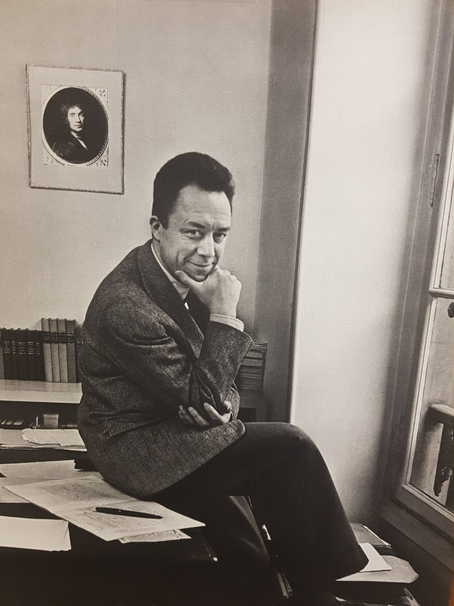 Just spotted this great Camus pic in a Philadelphia second hand book store