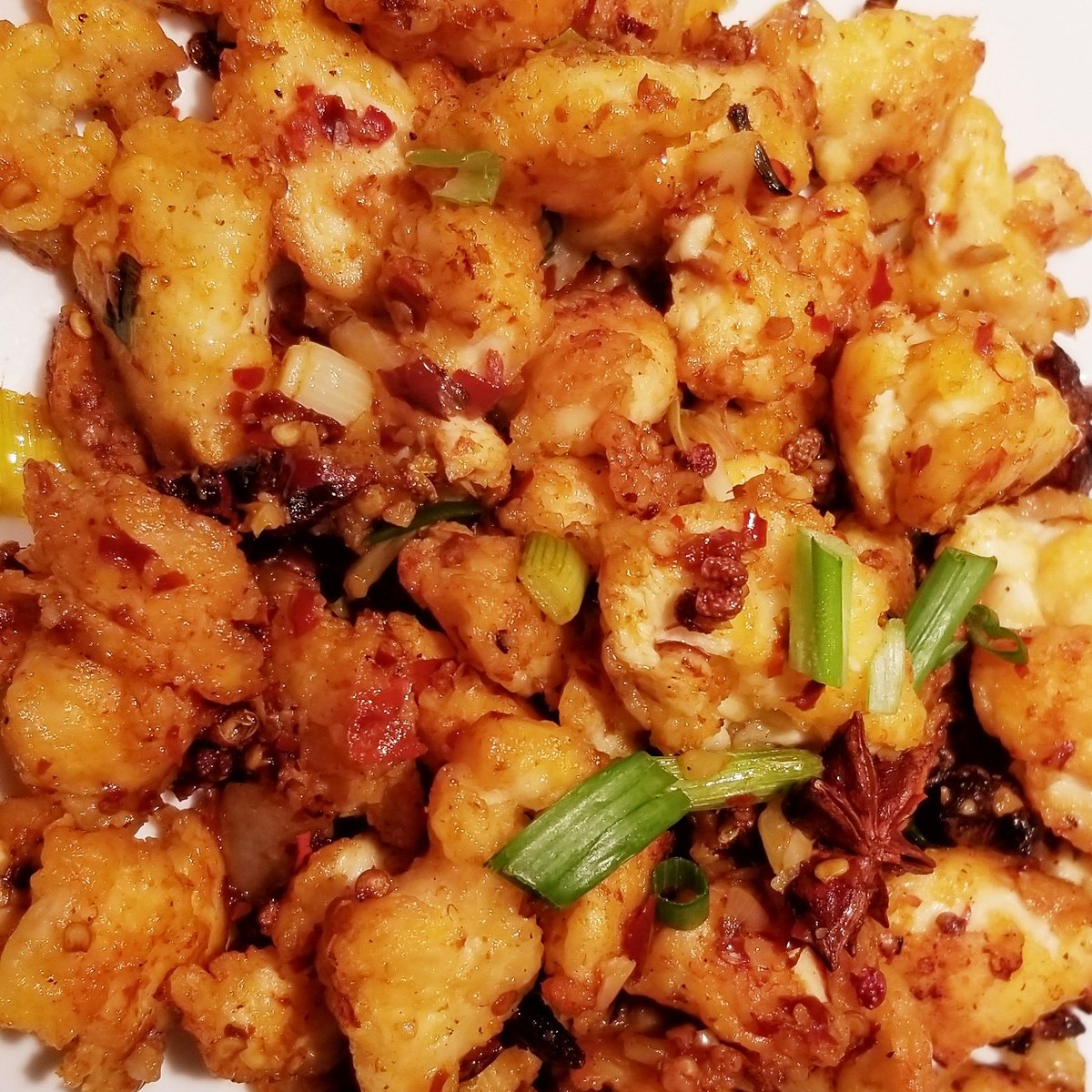 La Zi Ji Spicy Chicken....numb sensation taste!!! #spicyfood