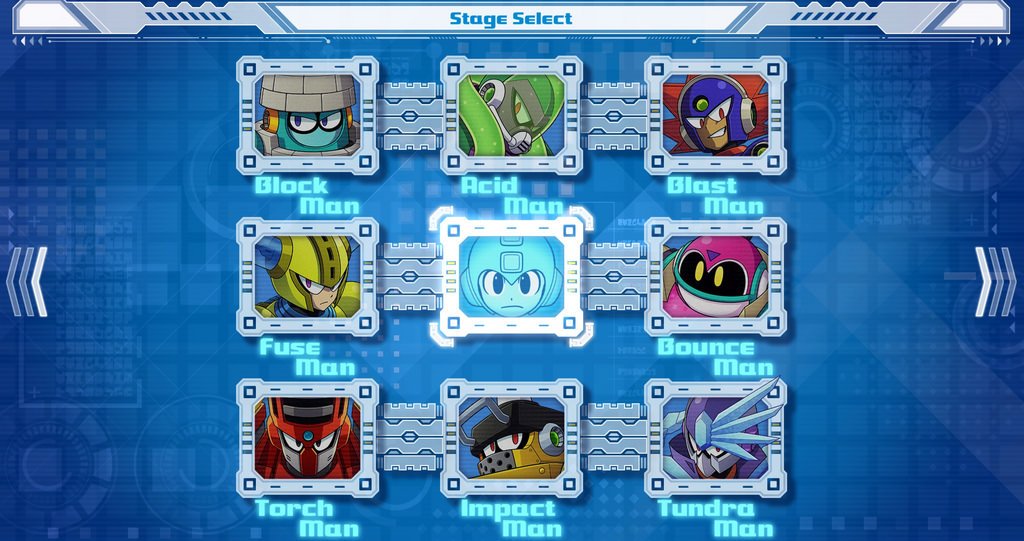 PlayStation's tweet photo. Mega Man 11 is out now on PS4! Which Robot Master did you take on first?

Here are a few tips from @CapcomUSA_ to get you started: https://t.co/lEVqHHi11T https://t.co/KZSvASAIE4