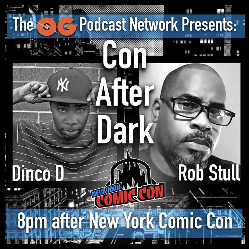 Check this out and then RT: <a href="/DINCOD/">DINCO</a> of #leadersofthenewschool and incredible artist <a href="/RobStull24/">Rob Stull</a> join @comictonypowell &amp; <a href="/FiresideCrew/">Welcome To Fireside</a> to talk comics and music live on <a href="/facebook/">Facebook</a> at 8pmEST on the <a href="/OGPodcasts/">OGPodcasts</a> facebook.com/OGPodcasts/ #NYCC #hiphop #ComicCon #ComicCon