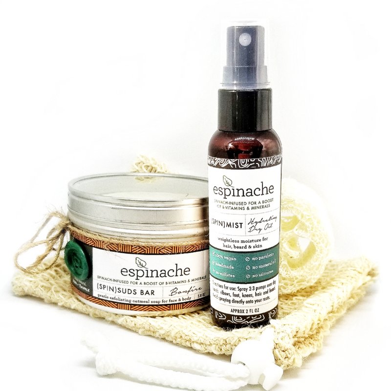 espinachebody's tweet photo. Bring your healthy skincare regimen with you across the border! Our travel-size (Spin)Go Travel Set won't hold you up at security. https://t.co/UwtcNvoR2g

#espinache #whyspinach #naturalbeauty #travel #wanderlust #travelsize #dryoil #soap #travelsoap #moisturize https://t.co/CgCDN4rzy3