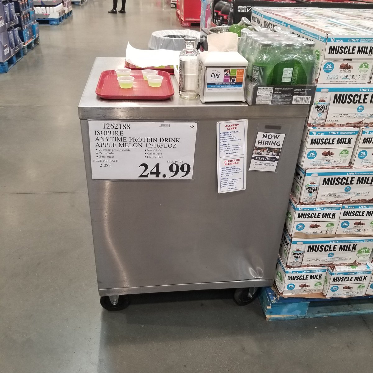 NOLADahling's tweet photo. In true New Orleans fashion, I just sampled an apple-melon flavored protein drink at Costco & my mind immediately went to wondering if it would taste better with vodka or gin. #ketococktail https://t.co/mw8RMWhU1P