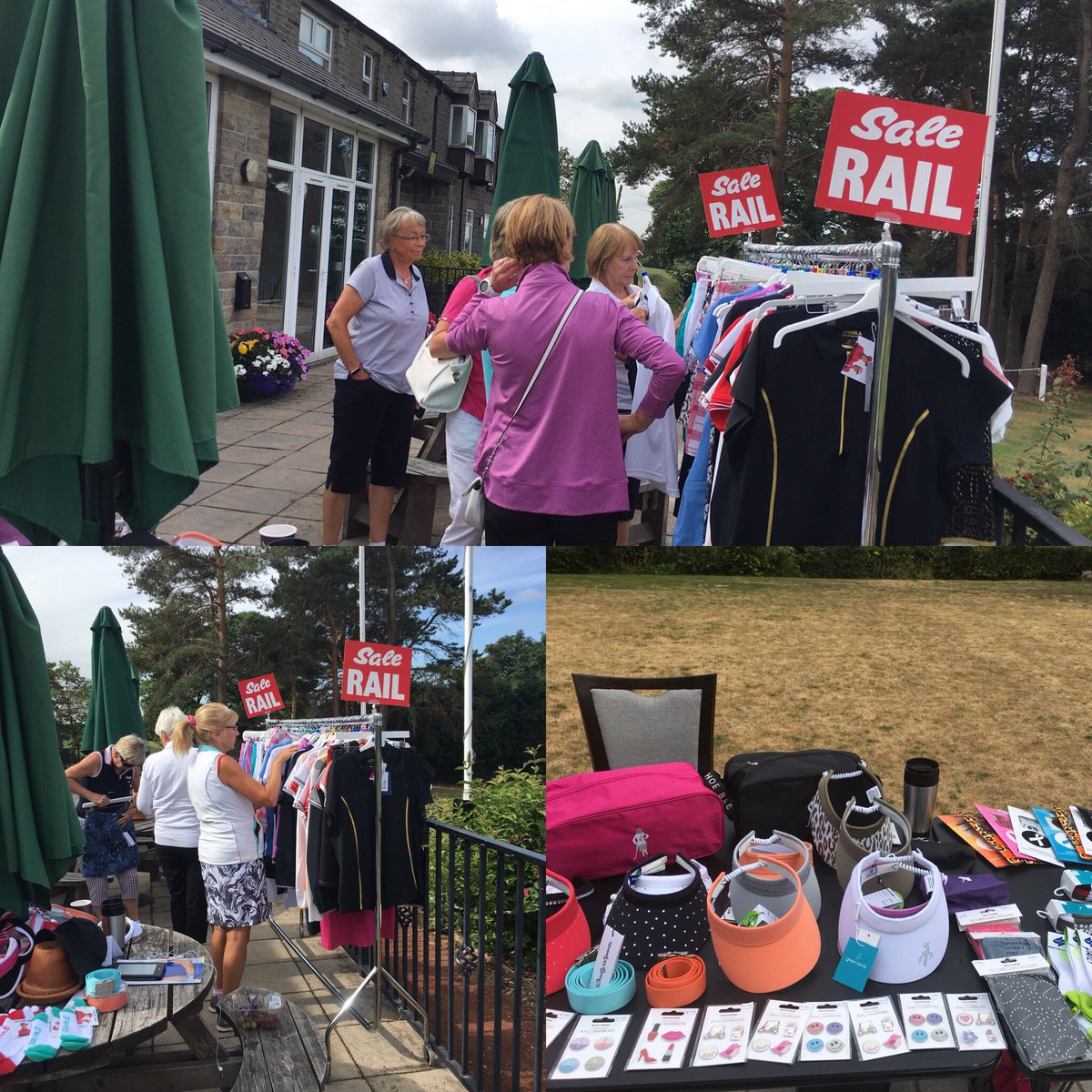 Golfingchix's tweet photo. Our pop up shop will be at @halegolfclub  on Fridayfor the ladies TurkeyTrot Come and say hello 30%off all clothing #hale #golfsale #stockport #cheshire #disley #golf⁠ ⁠⁠ ⁠ #golfing  #golfingladies #altrincham #wilmslow @Daily_Sports_UK @GreenLambSport #halegolfclub https://t.co/XWdvqapwHT