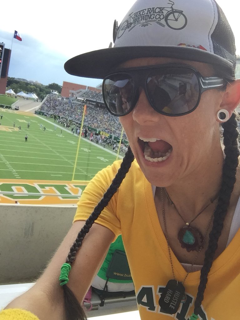 A first timer in real life, and a fan for forever. What an experience. #SicEm  #Baylor