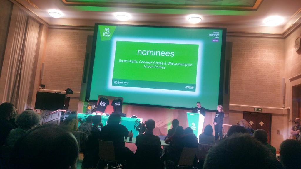 Hurrah for <a href="/SouthStaffsGP/">Green Party S.Staffs</a> <a href="/CannockChaseGP/">Cannock Chase Greens</a> and #Wolverhampton Greens 💚💚💚 #gpconf