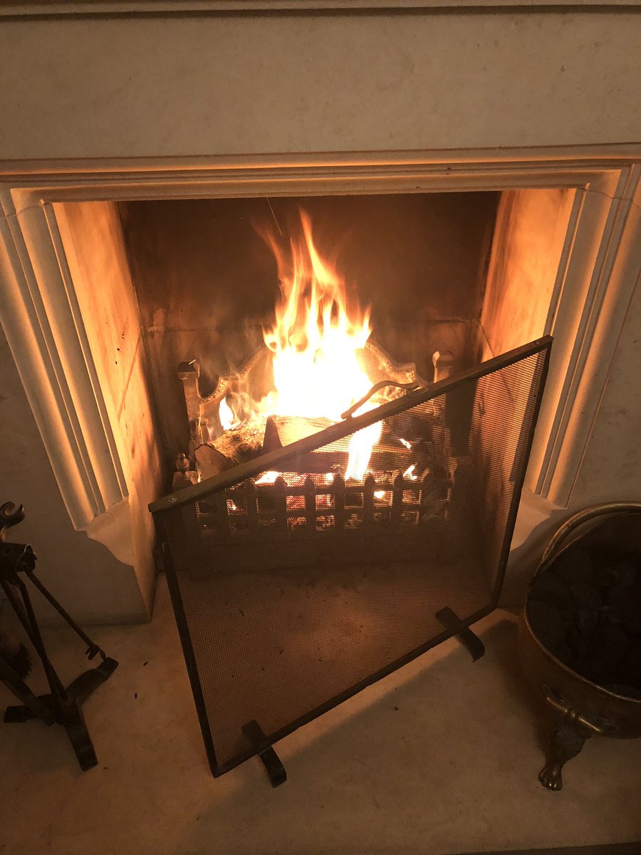 First fire of the season 🔥👌