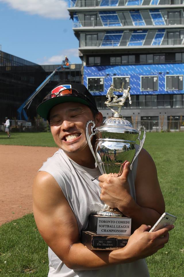 ComedyTrophyTO's tweet photo. It is ours now!!! Bwahahaha! https://t.co/6jmpw1ATu8