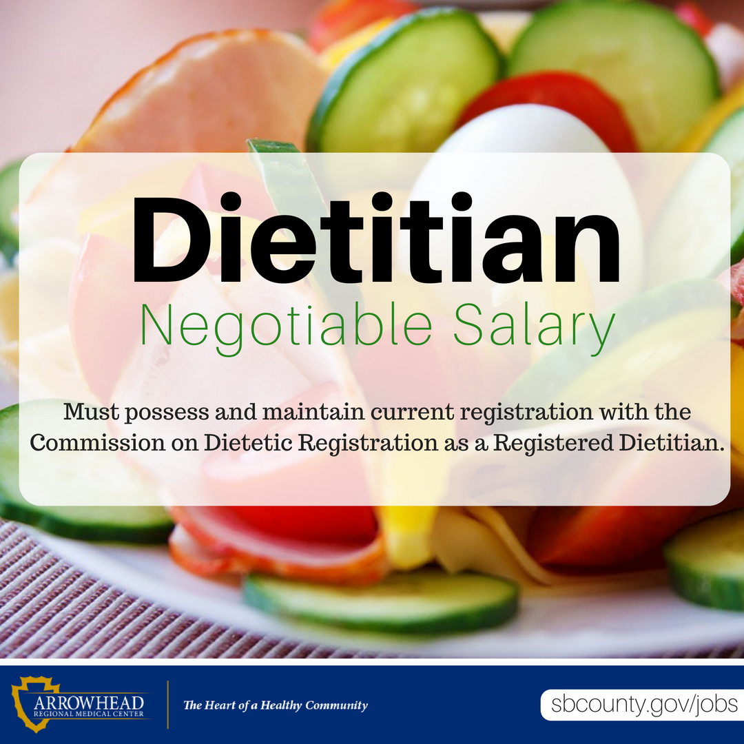 sbcountycareers's tweet photo. Make San Bernardino County healthier! #ARMC is recruiting for #Dietitians who perform nutritional assessments on inpatients and outpatients.

Apply at: https://t.co/MqHiB93weF

#Diet #Health #Food #TeamARMC https://t.co/Wv3HP0Xxk1