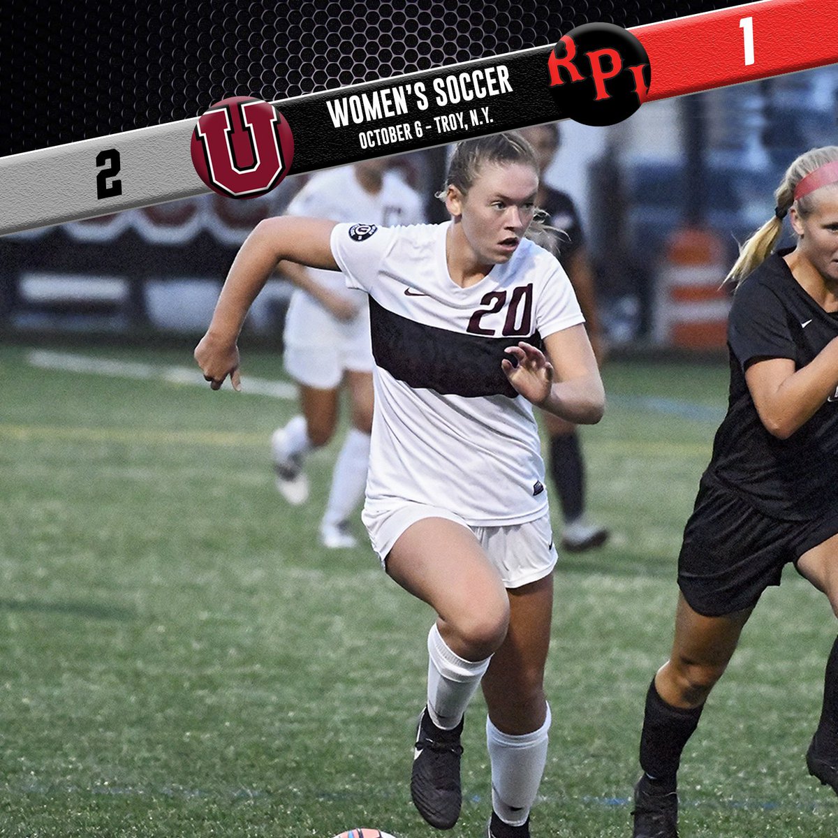 UnionAthletics's tweet photo. RECAP: Erin O'Shea netted the game-winning goal in the 56th minute as #UnionWSOC picked up an important @LLAthletics win over RPI on the road on Saturday!
Read more here: https://t.co/GjR8rnYK63
#GoU #d3soccer https://t.co/1gSNm6DCb9