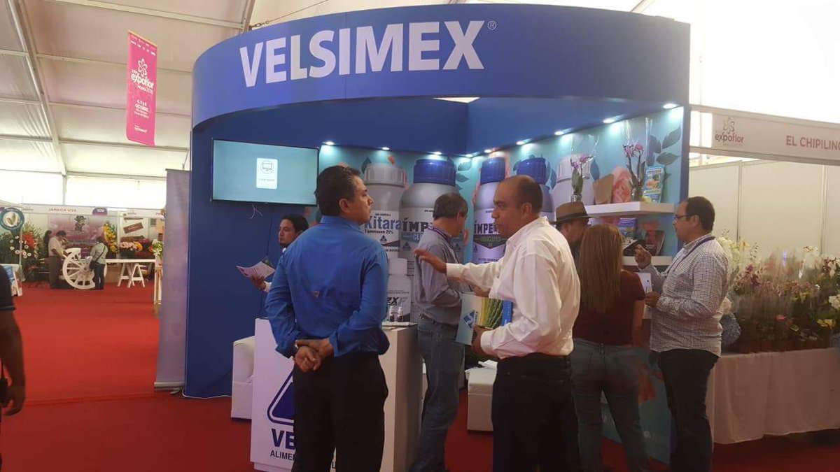 ExpoFlorVG's tweet photo. @Velsimex se encuentra presente en Expo Flor México 2018. ¡Visita su stand! Te esperamos hoy hasta las 6 de la tarde. https://t.co/WQxAj8HCBB