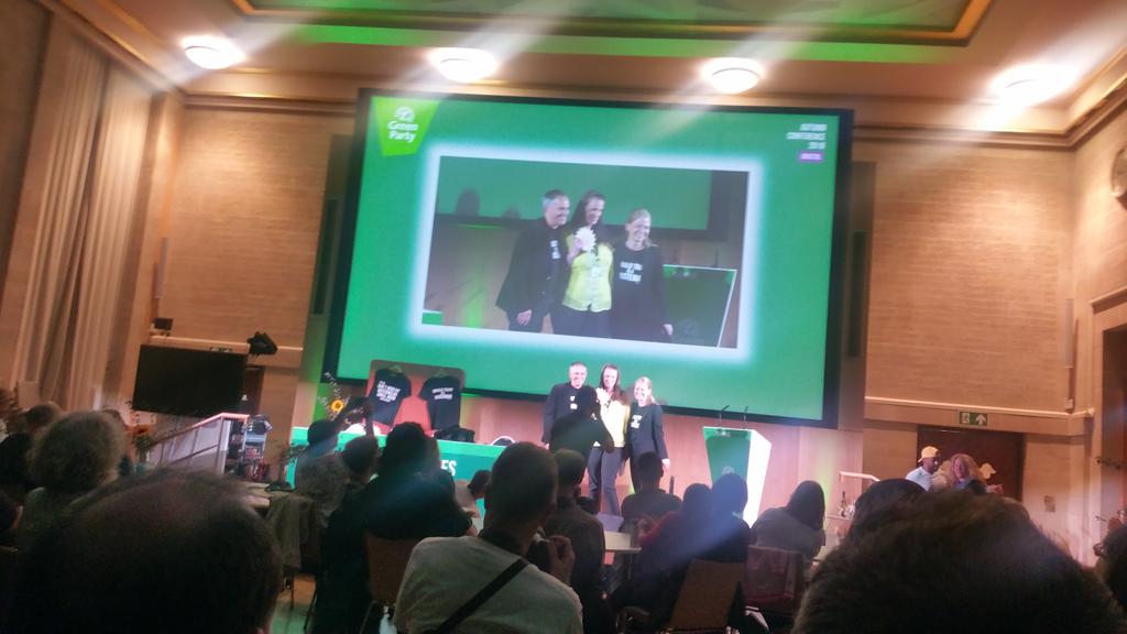 Three cheers for the very generous and justly rewarded #Wolverhampton Greens #gpconf