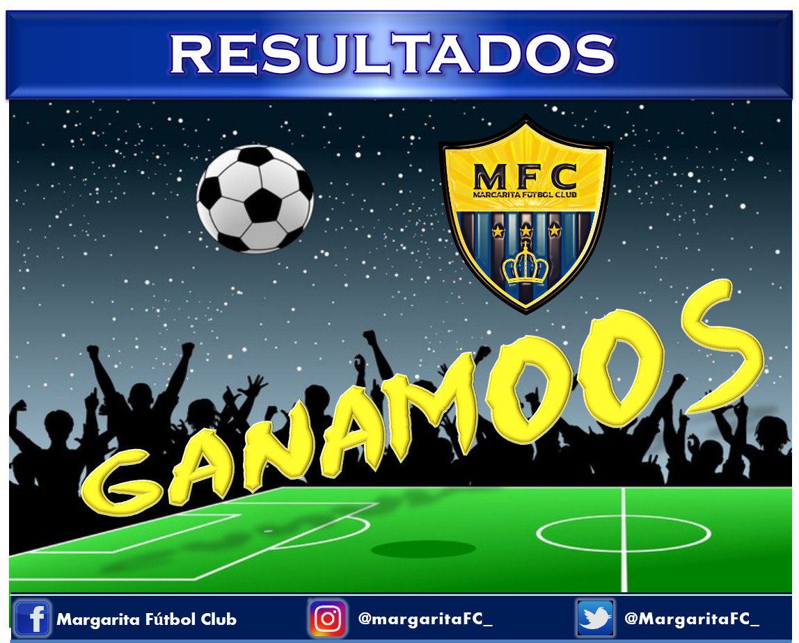 MargaritaFC_'s tweet photo. 📢 ¡¡¡¡GANAMOS !!! ⚽️💛💙💛💙⚽️@MargaritaFC obtiene hoy la victoria  para seguir liderizando la tabla de posiciones  gracias a los goles del jugador #14 ELIEZER MINA 👏🎉🏆
#SubeLaMareaInsular  🌊  #SomosMFC ⚽️  #EmbajadoresDeVenezuela 🇻🇪 https://t.co/tCVtHwcwhm