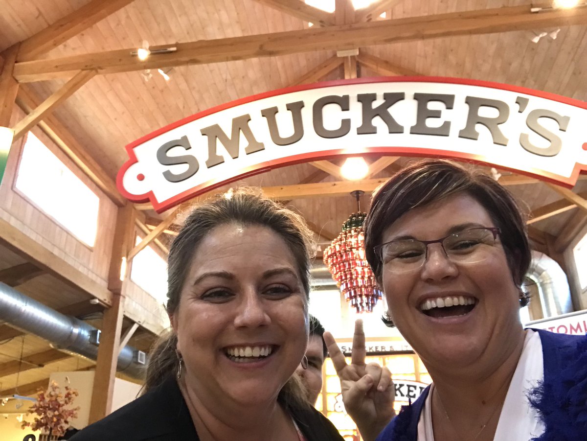colemanmichelle's tweet photo. Post-conference @OhioCommAssoc meet up at #Smuckers. Thank you @waynecollege and @OrrvilleChamber for being an outstanding host! #OCA2018 https://t.co/Csbme99xfu