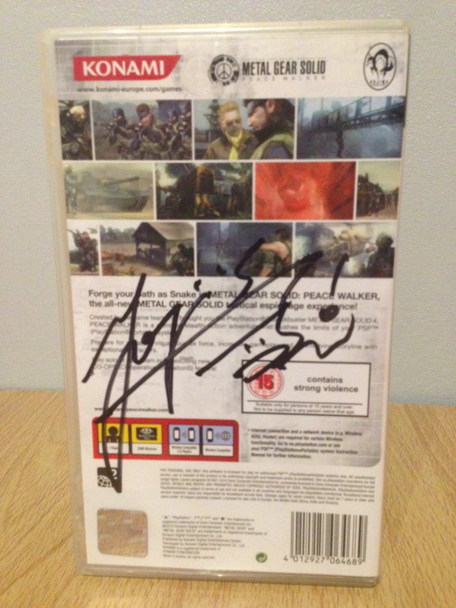 MGSCollection's tweet photo. @shiiiva @MgsOuterHaven @MetalGearES @Kojima_Hideo Me too! https://t.co/XM076wnS5D