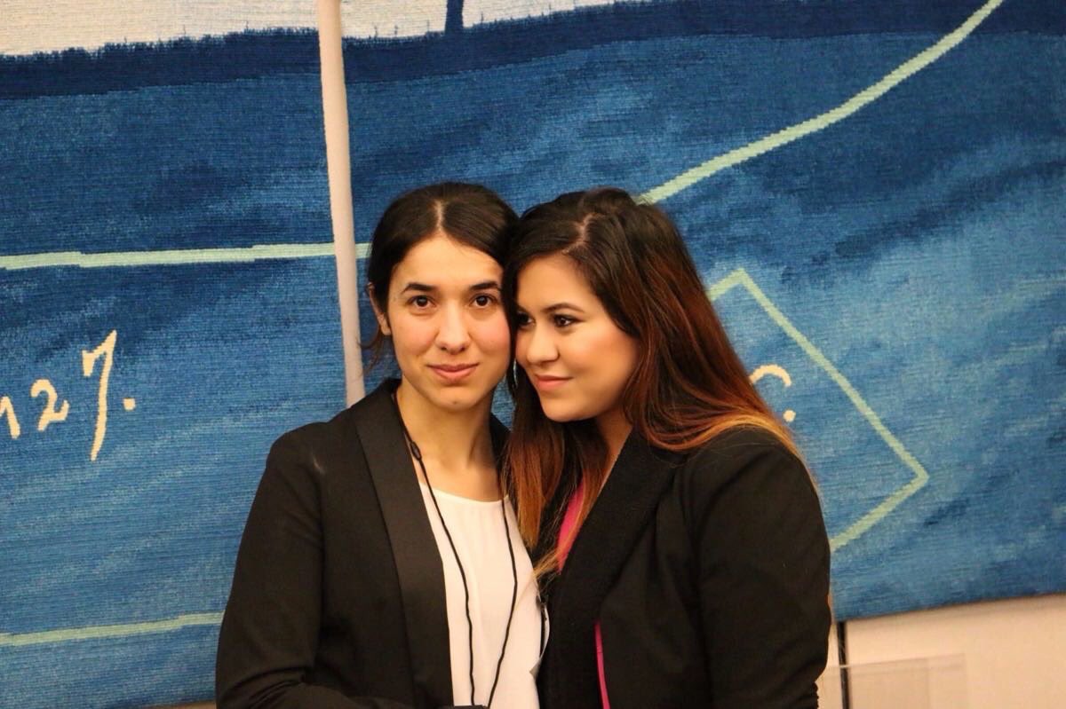 Beyond proud of you my beautiful sister <a href="/NadiaMuradBasee/">Nadia Murad</a> <a href="/YazdaOrg/">Yazda</a> #NobelPeacePrize