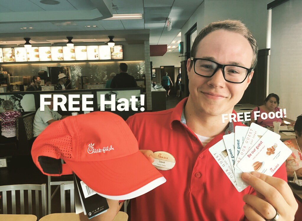 Today is #NationalMadHattersDay! And we can’t think of anything more appropriate than giving you a chance to win a FREE Chick-Fil-A Hat and digital offer cards! Just FAVORITE and RETWEET for a chance to win!