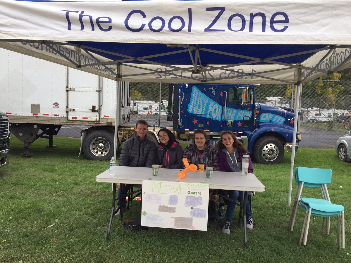 David Burns (@burntgoliath) on Twitter photo Students from the <a href="/ElmvaleDHS/">Elmvale DHS</a> #MetoWe club spent the day at the Elmvale Fall Fair raising money to send goats to communities in need in Ecuador. They raised enough money to send 4 goats! Thanks to fair attendees that donated and the hard working students that helped out today. Students from the <a href="/ElmvaleDHS/">Elmvale DHS</a> #MetoWe club spent the day at the Elmvale Fall Fair raising money to send goats to communities in need in Ecuador. They raised enough money to send 4 goats! Thanks to fair attendees that donated and the hard working students that helped out today.