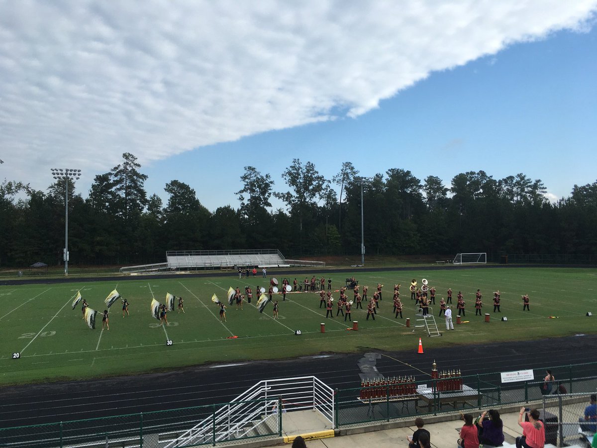 Thank you to our first 3 bands for joining us today! Western Harnett, Terry Sanford, and West Johnston