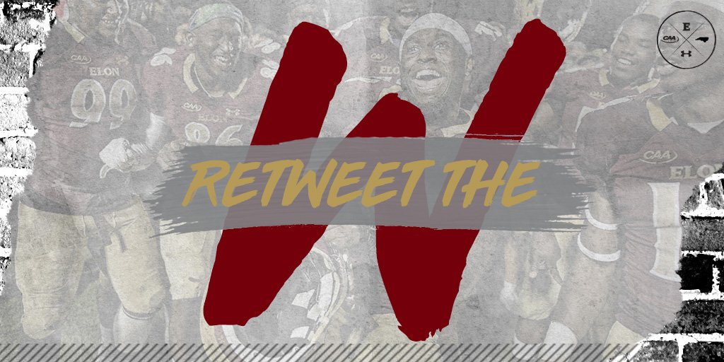 ElonFootball's tweet image. First Top-5 victory at the Division I level for us. So, lets start a new tradition. 

RETWEET THE W!

#FindTheEdge #CAAFB