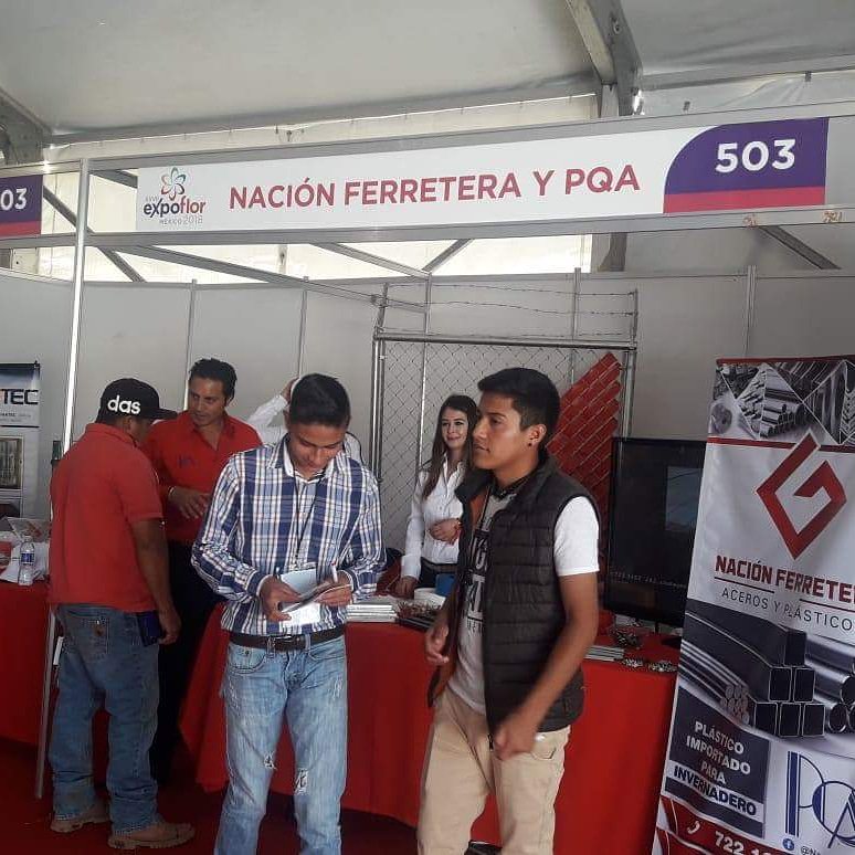ExpoFlorVG's tweet photo. Nación Ferretera se encuentra presente en Expo Flor México 2018. ¡Visita su stand! Te esperamos hoy hasta las 6 de la tarde. https://t.co/IgTq7BC5xs