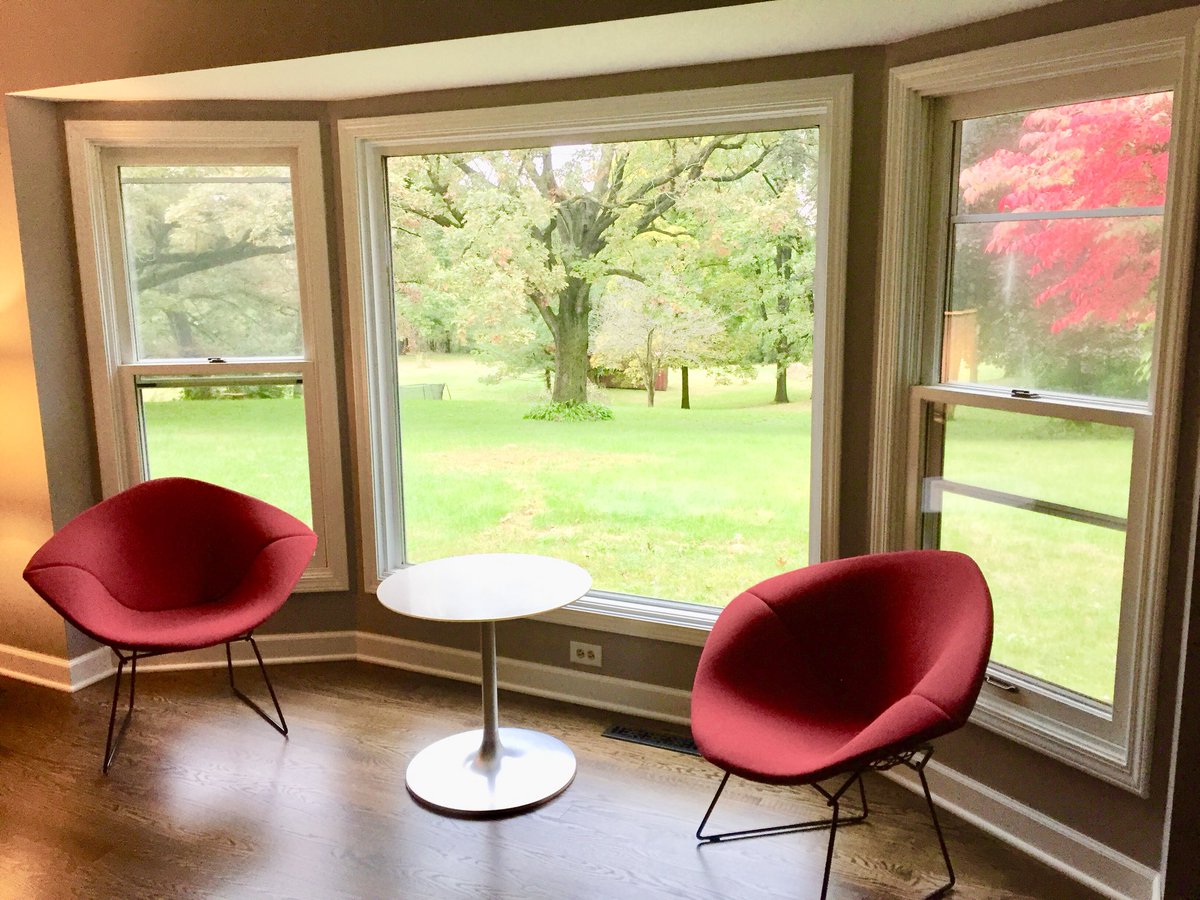 DrPeteMarcelo's tweet photo. Farm/office are coming together
#mcm #woodblockprint #howardbuck #knoll #atomic #eamesera #tuliptable #harp #lyonandhealy #bertoia #diamondchair #barcelona #dcm #design #architecture #miesvanderrohe #counseling #therapy #www.drpetemarcelo.com #psychologist #Huntley #il https://t.co/BMadq32fm3