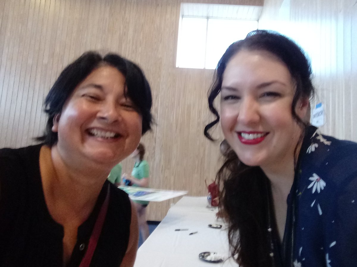 PAPursley's tweet photo. Common love of all things seafaring! #ttbf2018 #nataliecparker https://t.co/3XMrv07Oo8