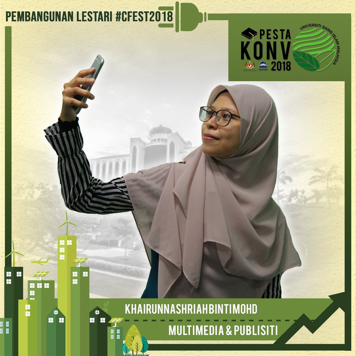 KhairunNashriah's tweet photo. "BE BRAVE, FACE THE CHALLENGE"
Cabaran di tahun akhir. Wish me luck!
Anyway jangan lupa ikuti perkembangan PESTA KONVO USIM 2018 di laman :
🎉 Twitter : @pestakonvousim1
🎉 Ig : @cfest2018
🎉 FB : Pesta Konvo USIM 2018
#CFEST2018
#PestaKonvoUSIM2018
#SustainableDevelopment https://t.co/7ajkFALAIJ