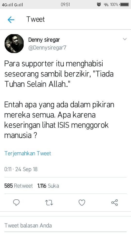 WillyFirman3's tweet photo. @Dennysiregar7 Kalo ini penyebar hoax nggak? Padahal nggak ada yang menyebut itu dalam pengroyokan.. https://t.co/JHiDuih7Zd