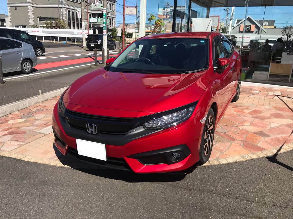 CIVIC SEDAN (FC1) プレミアムクリスタルレッド・メタリック シビック