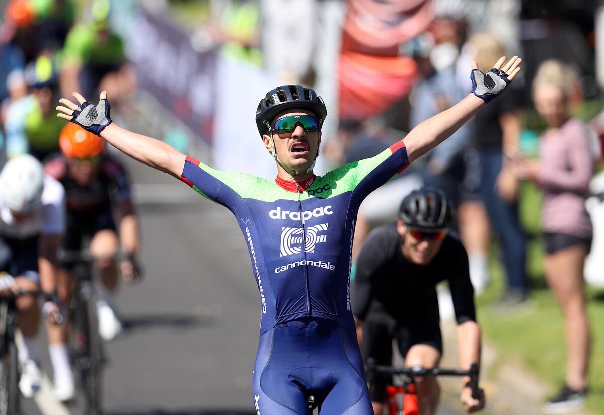 .<a href="/TheoYates95/">Theo yates</a> has taken out Stage 2 of the Tour of Gippsland! #MoreThanACyclingTeam
