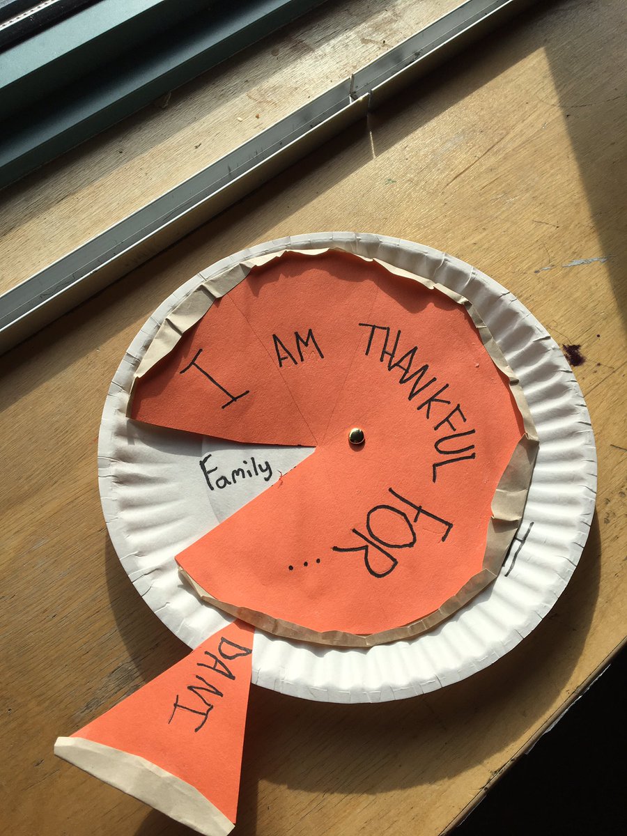 MsOskam's tweet photo. #OSEdiv14learns  made “thankful” pies. I loved hearing about what my students are thankful for ♥️ #sd53 @NighthawksOse https://t.co/eshm2AM8V3