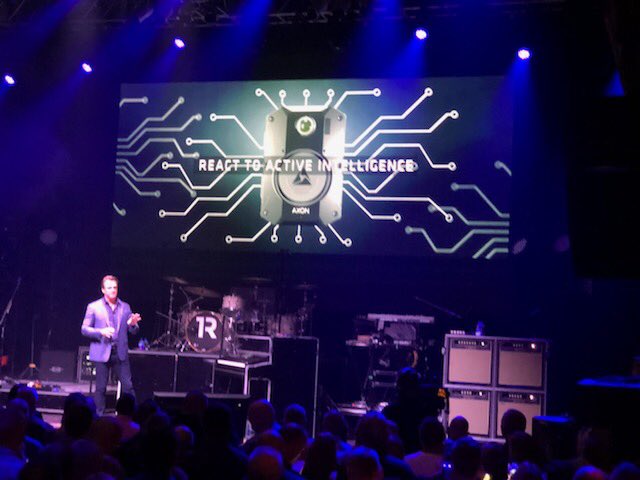 axon_enterprise's tweet photo. @AxonRick announcing the #TASER7 and #AxonBody3. Read all about these new products and the #AxonRecords offer here: https://t.co/tVSaC9Oiga https://t.co/N5ubc5so0W