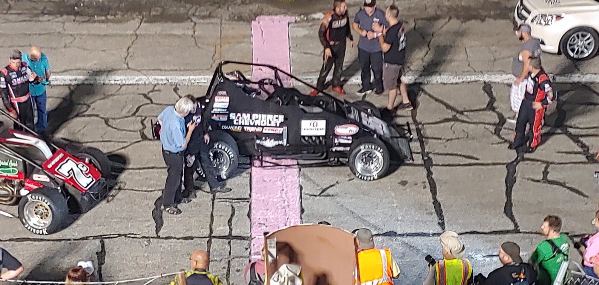 racermacRTP1's tweet photo. Tonight's #TonyElliottClassic goes to #KidRocket @TheRocket24 over Caleb Armstrong & @JerryCoonsJr the top three at @AndersonSpeedwy https://t.co/580SN1UjAZ