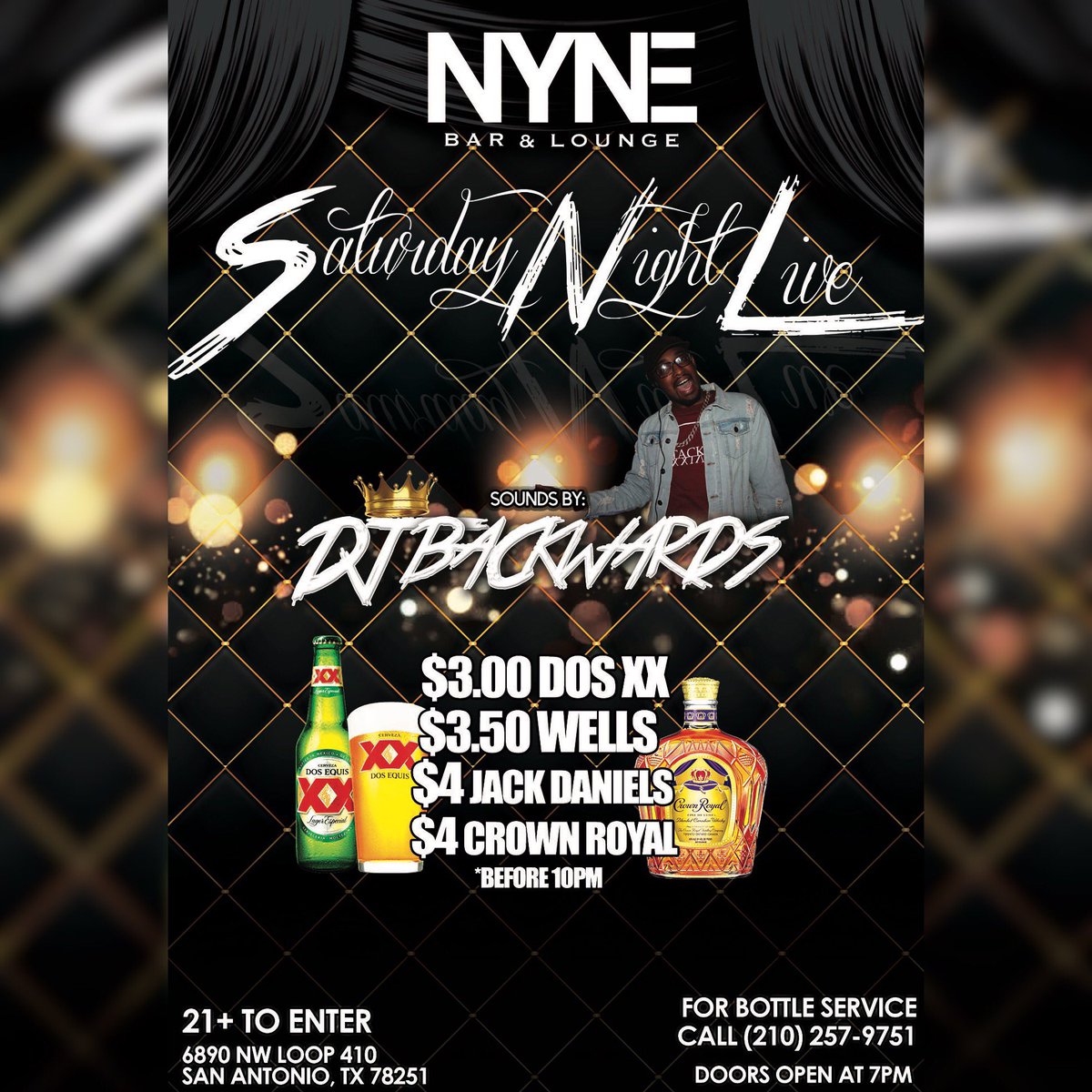 Nyne Bar Lounge On Twitter No Cover No Cover 2 For 22 Hookahs Drink Specials And Dj Backwards In The Mixx Tonight Nyne Bar Lounge Sanantonio Hookah Https T Co 3nfxjmiht4