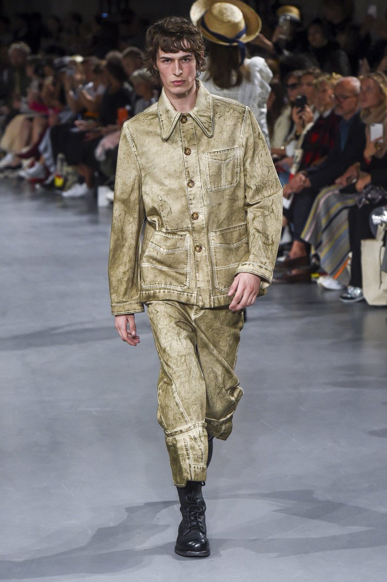 UnderdogMX's tweet image. ✨🗞 John #Galliano #SS19 #menswear #menfashion