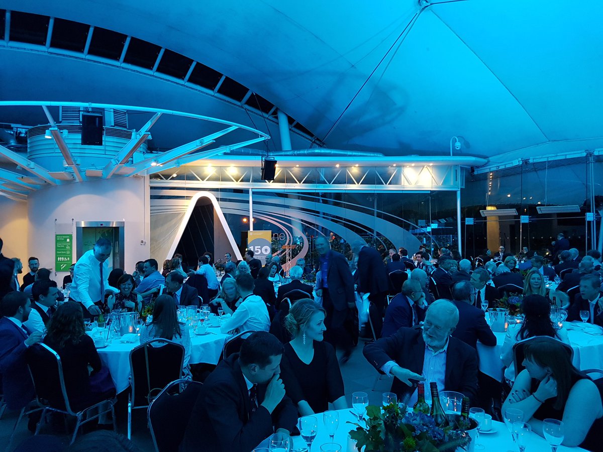 Silicon1414's tweet photo. Great venue for a night out - @ourdynamicearth for the @SchoolOfEng_UoE #Engineering150 Alumni Dinner. https://t.co/zBtuq3kFQr