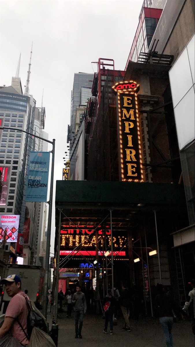 ryanschwennfilm's tweet photo. ‘Lights’ just played at the AMC Empire theatre in NYC! Now we move onto the Best of Fest (a showing of the best films in the festival). Hopefully we are included there as well - who knows? #hsfilmfest https://t.co/TdyaLVTJX5