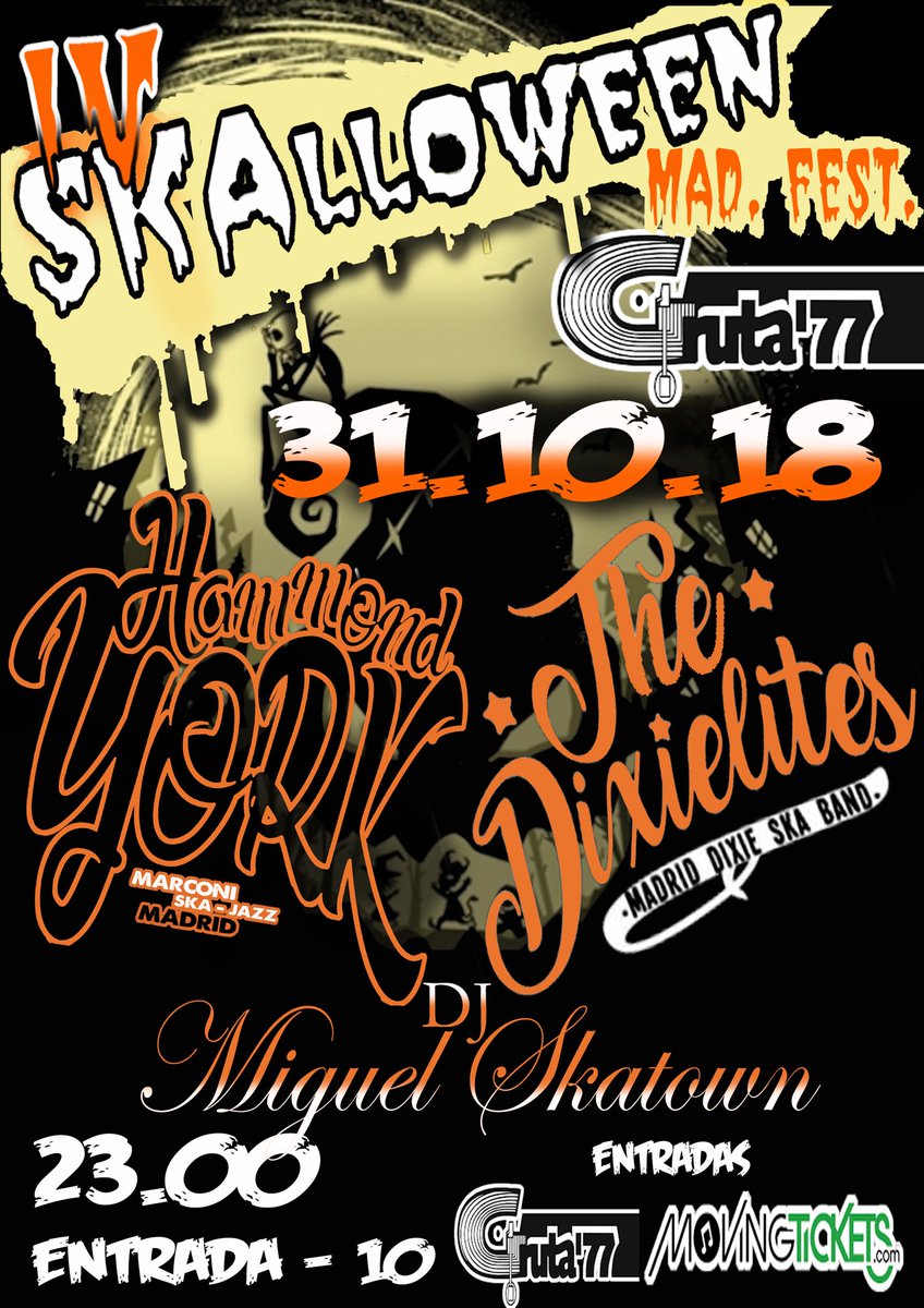 SKAlloween Mad Fest (@skalloweenfest) on Twitter photo 