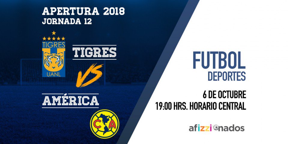 ¿Qué hace mejor el sábado? ¡Que sea de futbol! ⚽️
Los Tigres se enfrentan a las Águilas en este Torneo de Apertura 2018.
Disfrútalo por afizzionados. https://t.co/2rWXujM89j