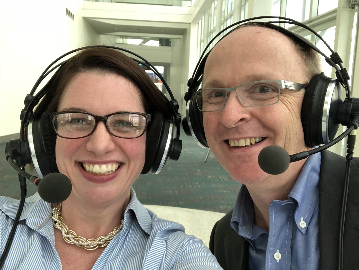 SaraGallagherPM's tweet photo. Thanks @corneliusficht for inviting me to chat today on the Project Management Podcast! I always have so much fun! #PMICON18 https://t.co/VQ74QS90MM