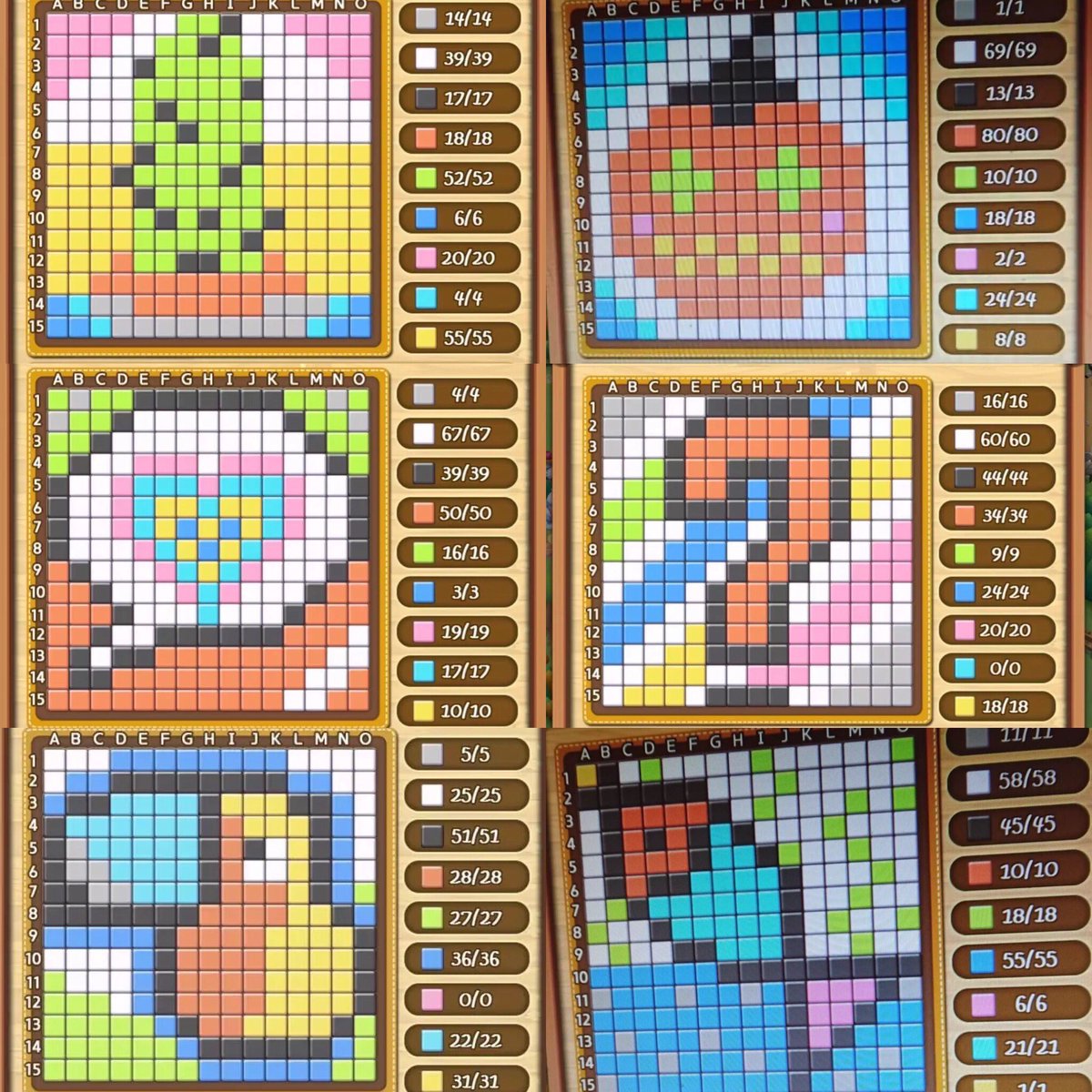 パズル一覧 最新版見かけたので貼っておきますね #ポケットタウン