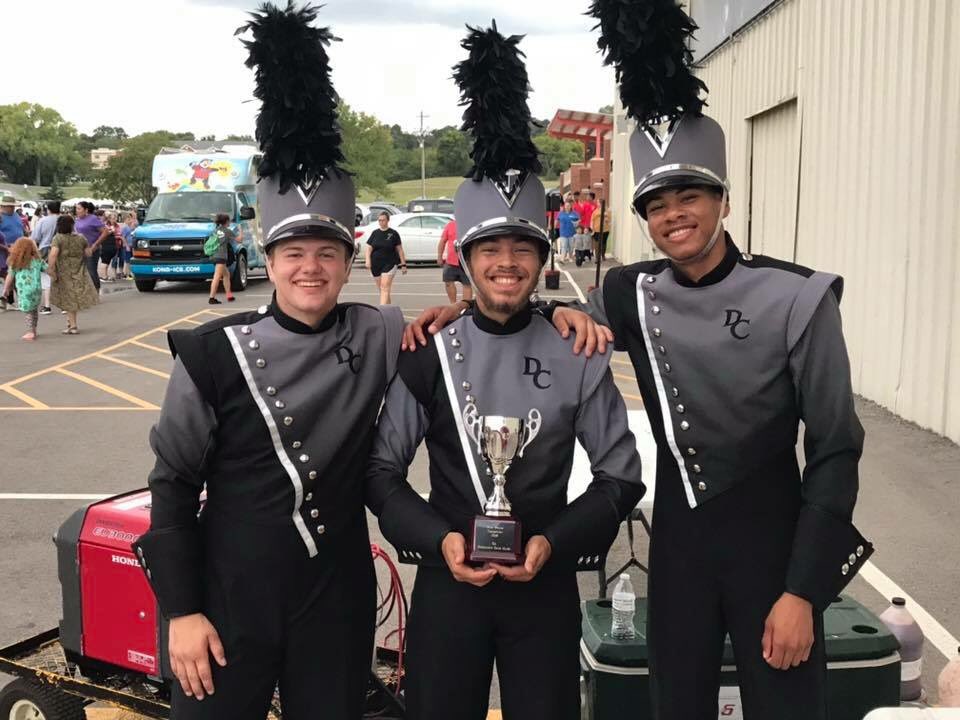 Del City Drum Majors won the best 5A drum majors at the Tigerpalooza Marching Competition in Ada!