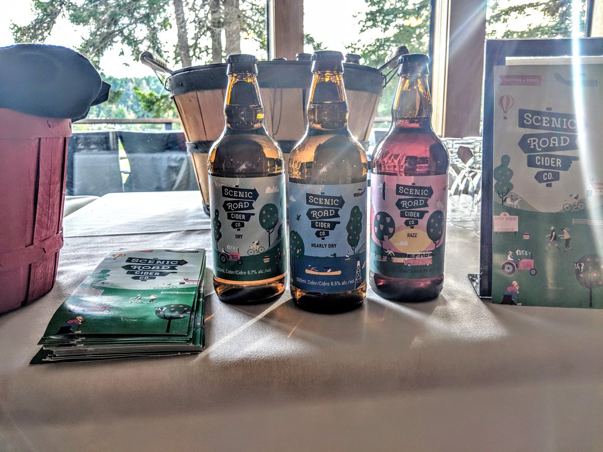 Tonight! Oktoberfest at Fairwinds in Nanoose!  Sampling the delicious craft ciders from #todcreekcraftcider from Victoria and #scenicroadcider from Kelowna.  💯 BC apples, no added water or refined sugars😀. #craftcider #drinklocal #Oktoberfest2018 #bccraftcider #cascadiananoose