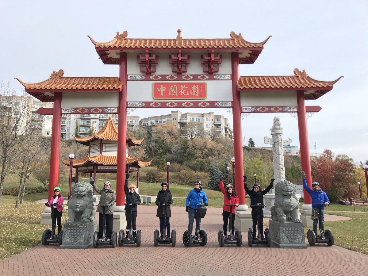 sabormexico's tweet photo. Hacer un Tour con un Segway ✅
En familia, con amigos o viajando solo, @RVAdventureYEG nos enseña como manejarlos y nos lleva de paseo para conocer mas de cerca @ExploreEdmonton
#explorealberta #ExploreCanada #saborescanada #gomedia2018 https://t.co/XTrhhfbIN2