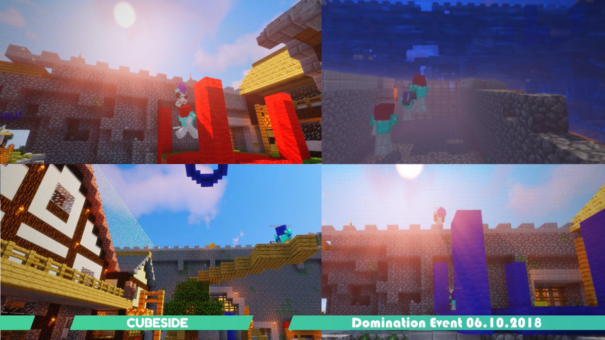 cubesidelive's tweet photo. Bilder vom heutigen Domination Event!
Wart ihr dabei?
#cubeside #minecraft https://t.co/ObuaypsUbM